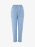 Jogging regular uni taille haute - Bleu - 1