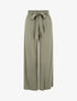 Pantalon fluide uni - Kaki - 1