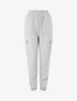 Jogging uni en coton - Gris - 1