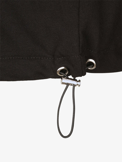 Sweat à capuche zippé - Noir - 3