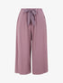 Pantalon ample uni - Lilas - 4