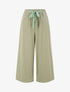 Pantalon ample uni - Kaki - 1