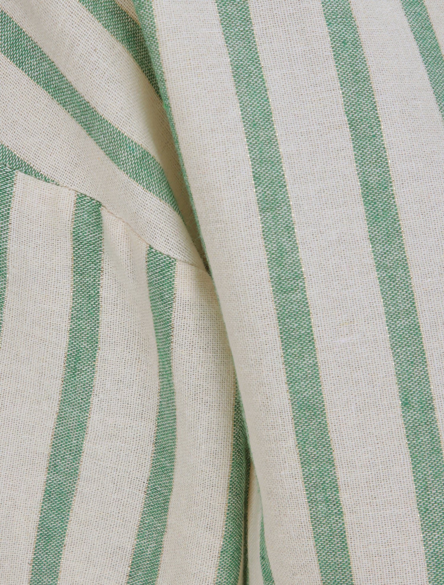 Chemise oversize rayée - Vert - 3