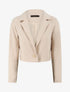 Veste courte unie - Beige - 1