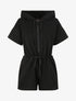 Combishort jogging à capuche - Noir - 3