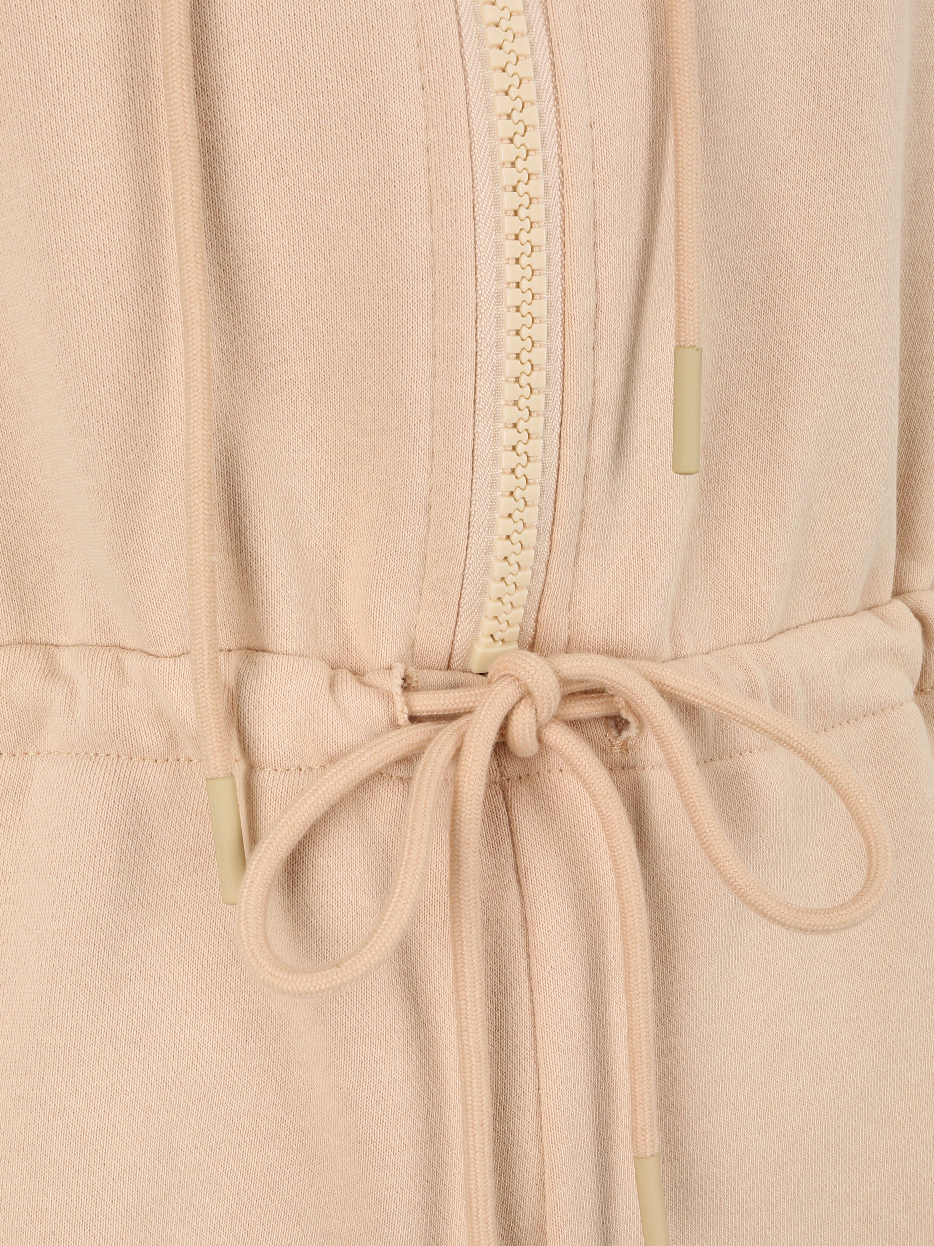 Combishort jogging à capuche - Beige - 3