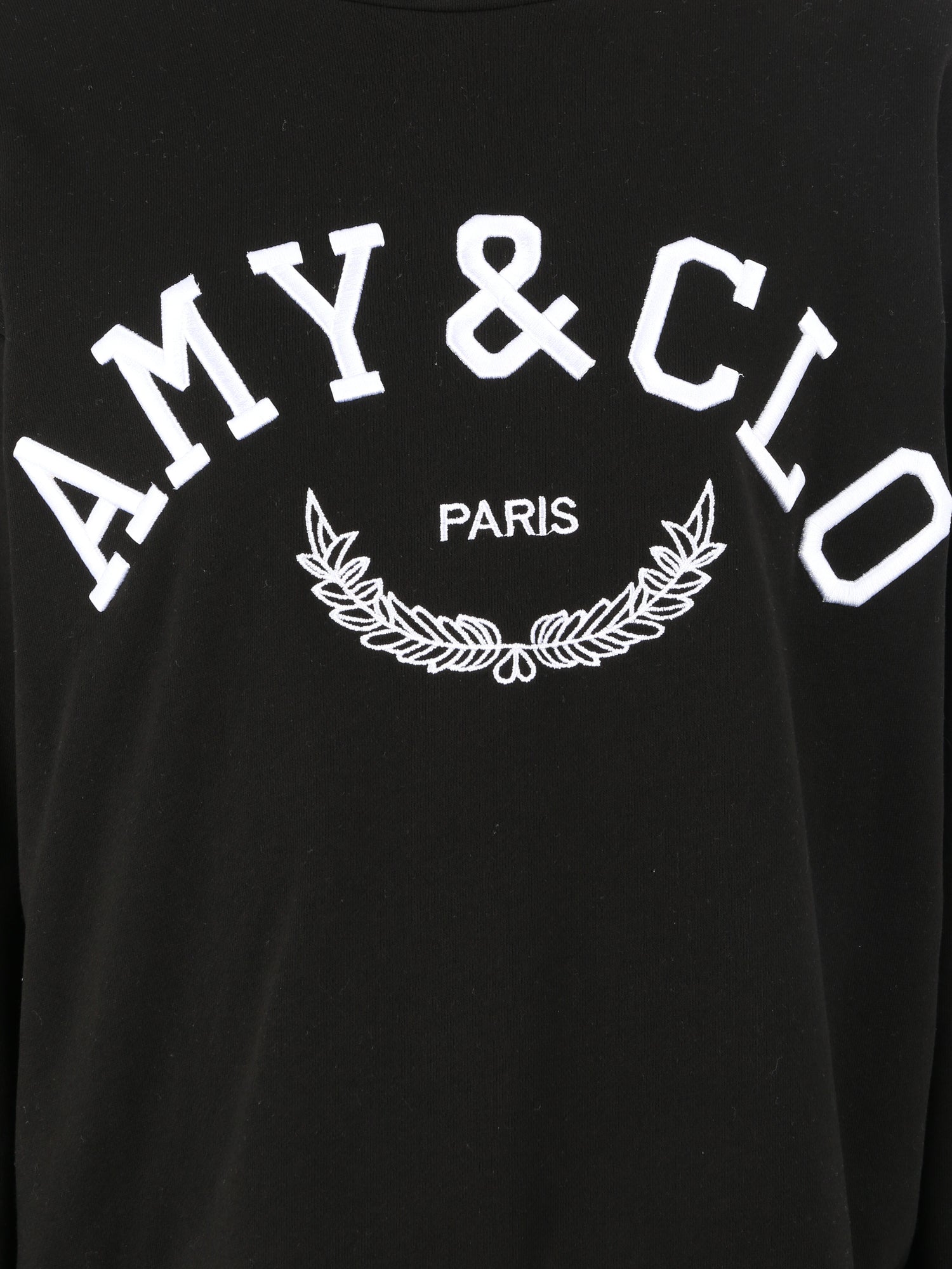 Sweat à inscription - Noir - 3