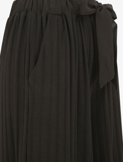 Pantalon ample côtelé - Noir - 3