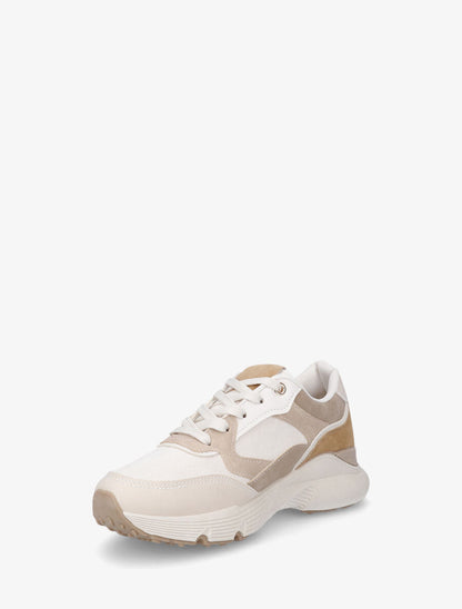 Baskets en suédine - Beige - 3