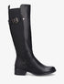 Bottes élastiquées à contrefort pailleté - Noir - 1
