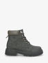 Boots en simili à lacets - Kaki - 1
