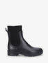 Bottines chaussettes en caoutchouc - Noir - 5