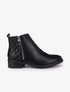 Bottines à contrefort matelassé - Noir - 5