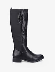 Bottes classiques à détails dorés - Noir - 1