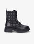 Boots matelassées et crantées - Noir - 5