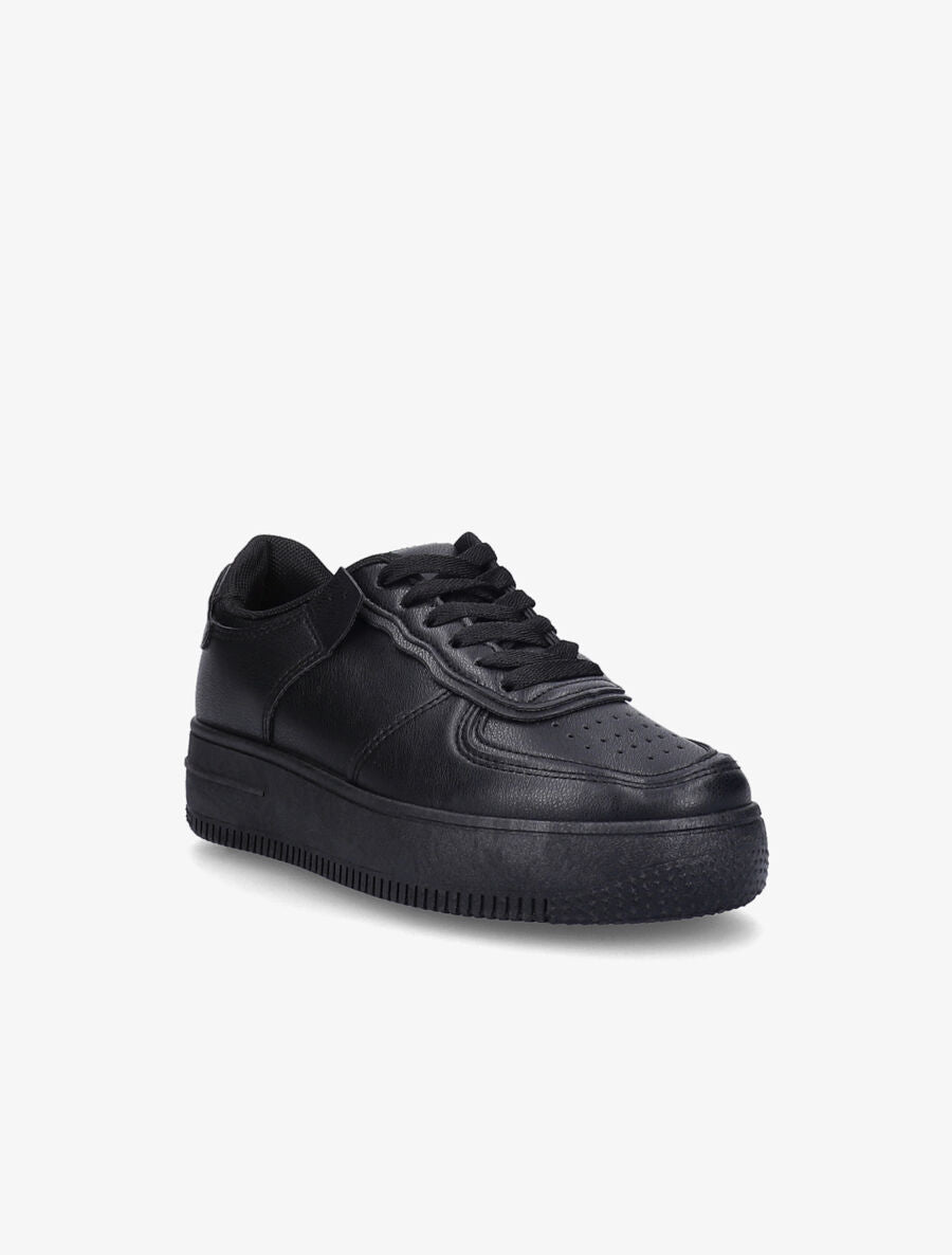 Sneakers à empiècements contrastants - Noir - 2