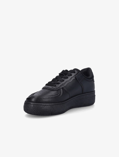 Sneakers à empiècements contrastants - Noir - 3