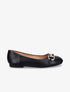 Ballerines à tige style mors - Noir - 5