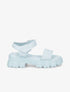 Sandales matelassées à semelles chunky - Bleu ciel - 5