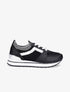 Baskets en mesh et simili - Noir - 1