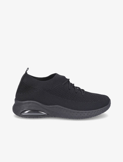 Running en mesh - Noir - 1