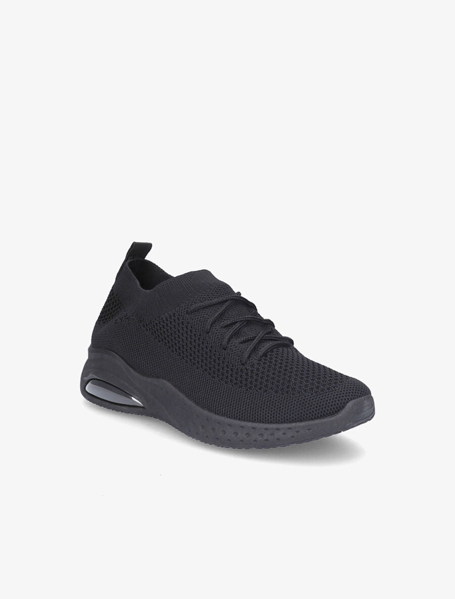Running en mesh - Noir - 2