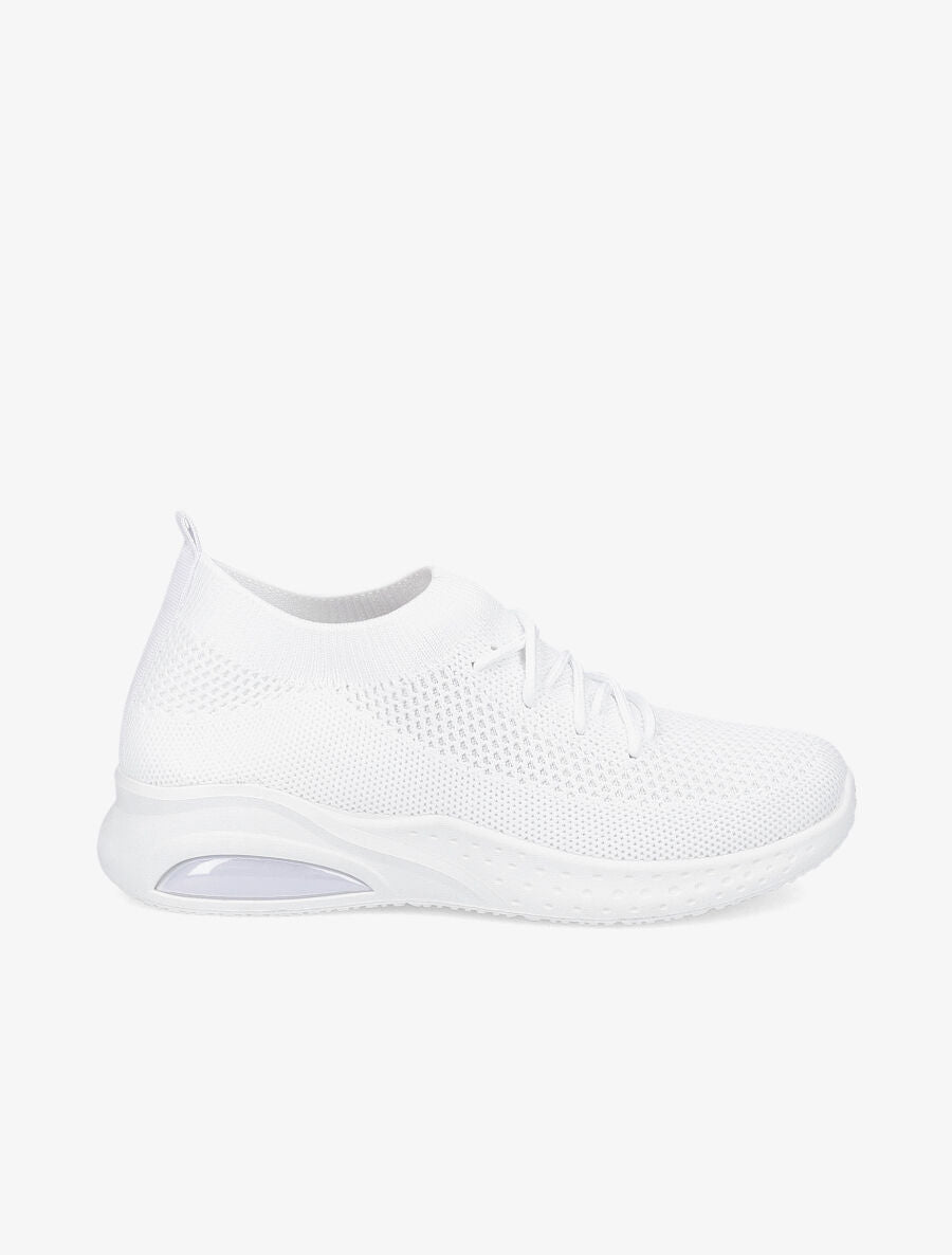 Running en mesh - Blanc - 1