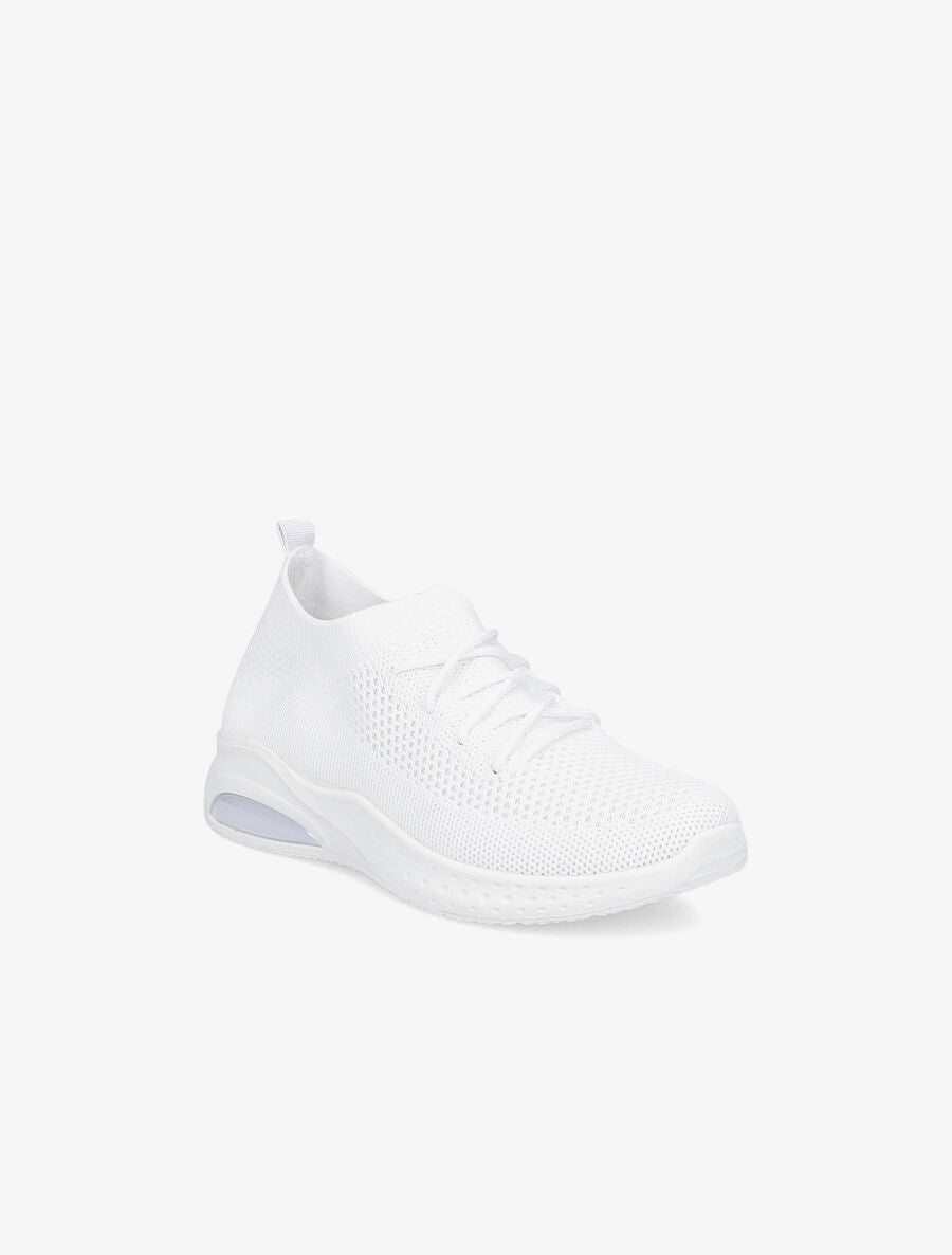 Running en mesh - Blanc - 2