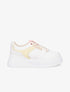 Baskets plateformes à contrefort perforé - Beige - 5