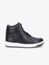 Sneakers montantes en simili - Noir - 5