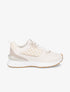 Baskets à imprimé et contrefort stylisé - Beige - 5
