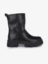 Boots montantes à semelles crantées - Noir - 5