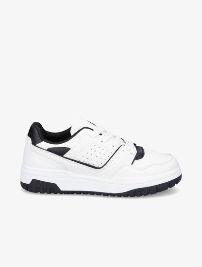 Baskets bicolores - Noir - 5