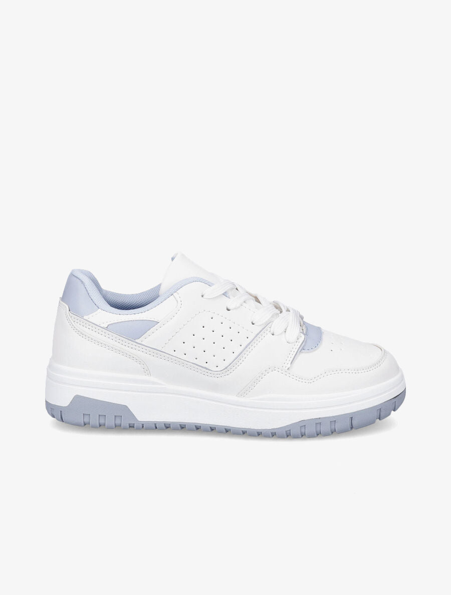 Baskets bicolores - Bleu - 5