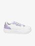 Baskets basses bicolore - Lilas - 1