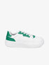Baskets basses bicolore - Vert - 5