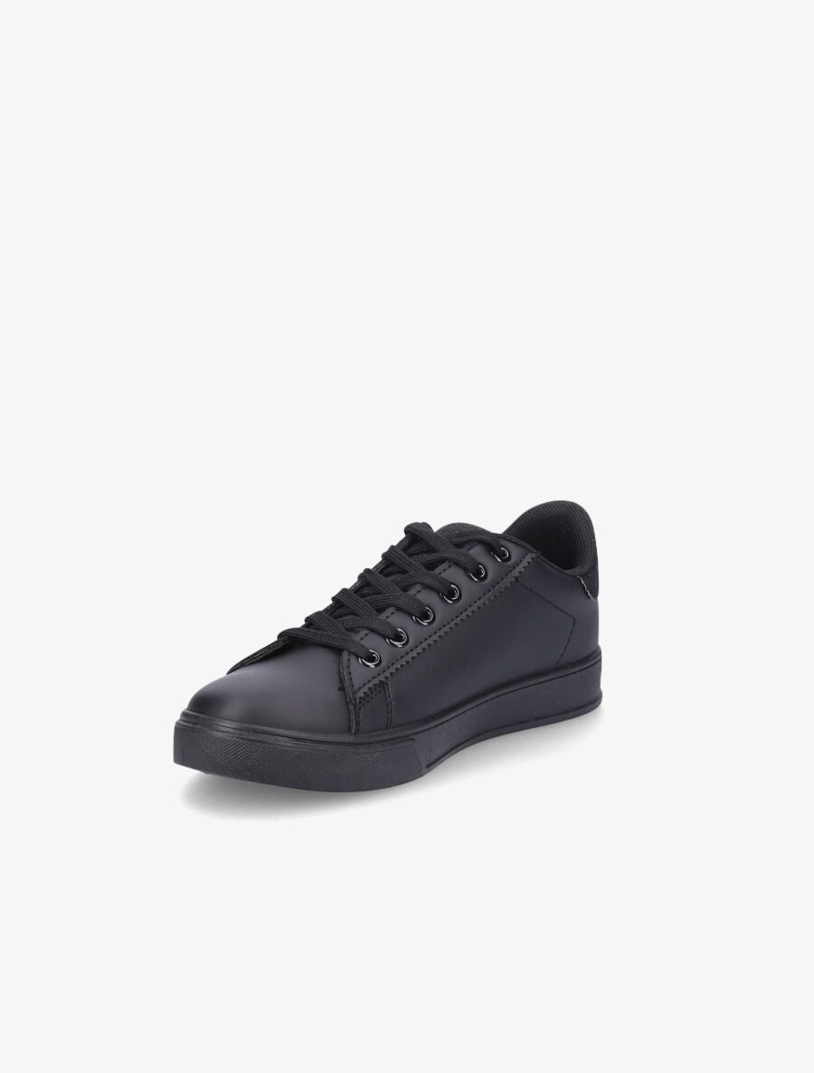 Sneakers à contrefort pailleté - Noir - 3