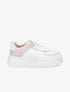 Sneakers à semelle à plateforme - Rose - 1