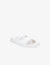 Claquettes monochrome à double brides - Blanc - 5