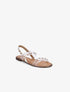 Nu-pieds transparents à clous - Blanc - 1