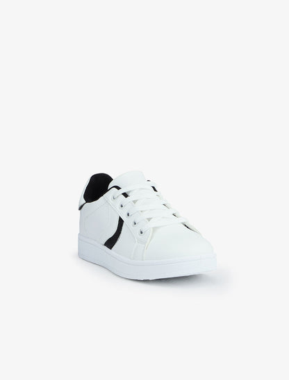 Sneakers à bandes pailletées - Noir - 2