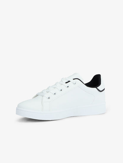 Sneakers à bandes pailletées - Noir - 3