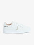 Sneakers à bandes pailletées - Or - 5