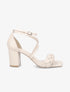 Sandales tressées à brides croisées - Beige - 5