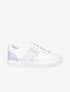 Tennis simili motif étoile - Blanc/rose - 1