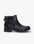 Bottines à noeud décoratif - Noir - 5