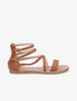 Nu-pieds à brides croisées - Camel - 1