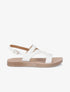 Nu-pieds à cordes entrelacées - Blanc - 1