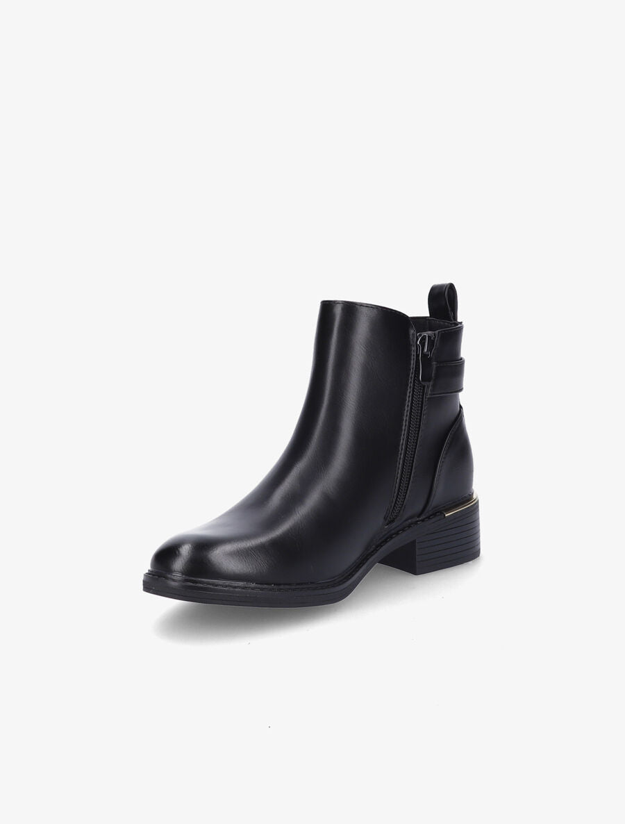 Bottines à boucle - Noir - 3