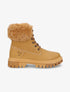 Boots fourrées à fourrure synthétique - Camel - 5